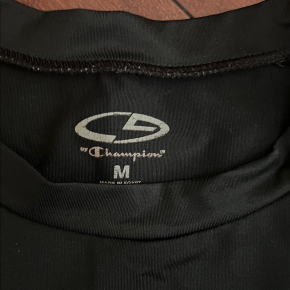 C9 by Champion Men's Black Short Sleeve Duo Dry Athletic Shirt- size Medium, EUC - Picture 2 of 7
